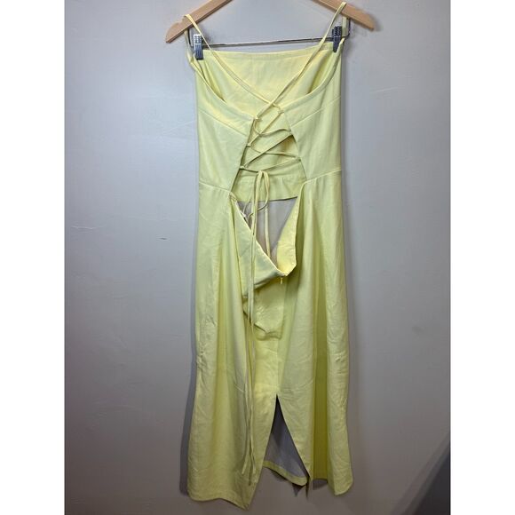 Good American Women's GLDL070 Size 5 Key Lime Vacay Dress NWT - Picture 4 of 10